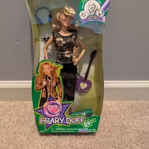 2003 NEW HILARY DUFF PLAYMATES ROCK STAR CUTE DOLL
